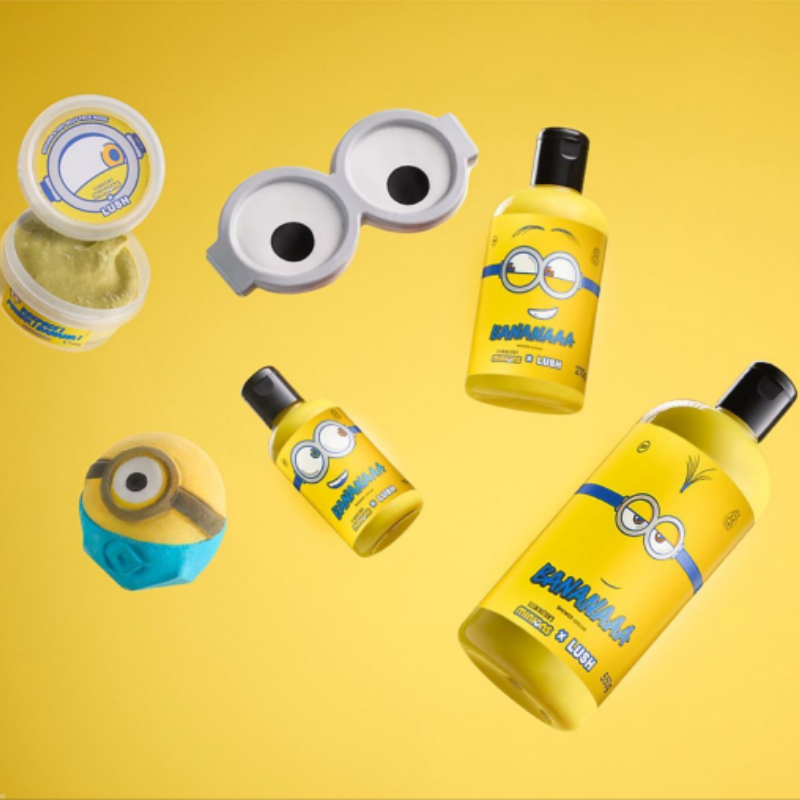 小黄人集合！  小黄人 Minions x LUSH 限定系列正式登场