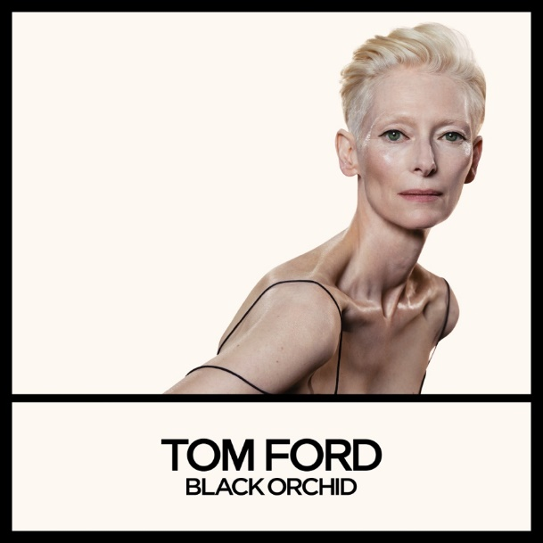 TOM FORD 携手Tilda Swinton演绎魅夜兰花典藏香水大片